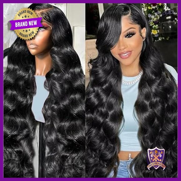 13x6 HD Lace Front Wig Human Hair Body Wave Pre Plucked Baby Hair main image 6